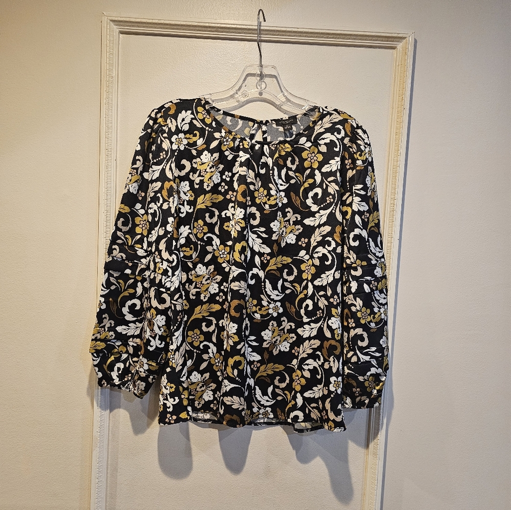 Ann Taylor Factory Printed Top